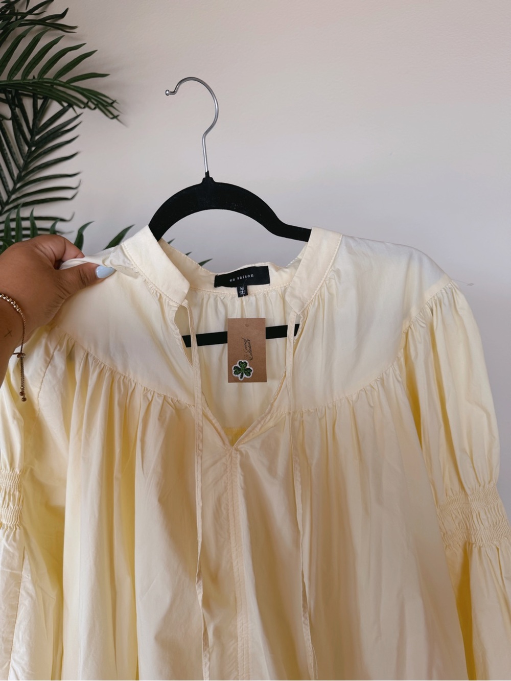 En Saison Yellow Mini Dress